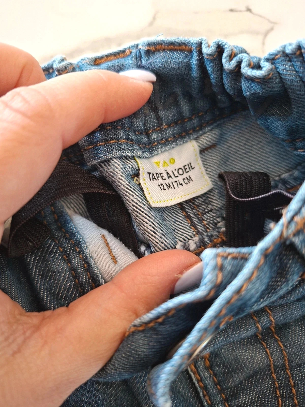 Lot van 2 jongens jeans - 12 maanden 74cm – photo 5